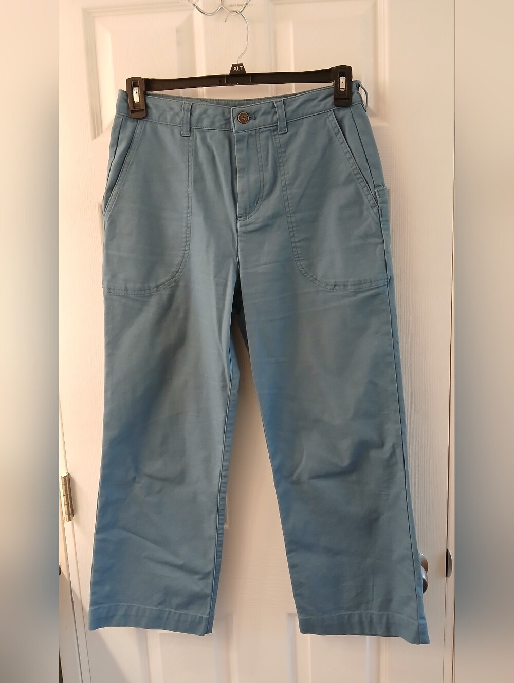 Patagonia Organic Cotton Twill Utility Pants – Size 8 – Steel Blue